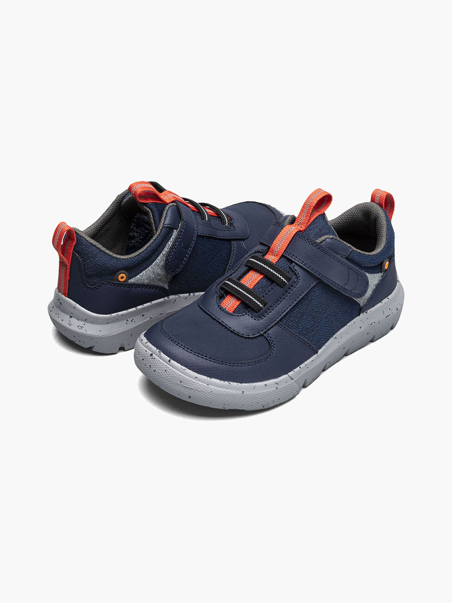 skyline kicker low barneslippers svarte