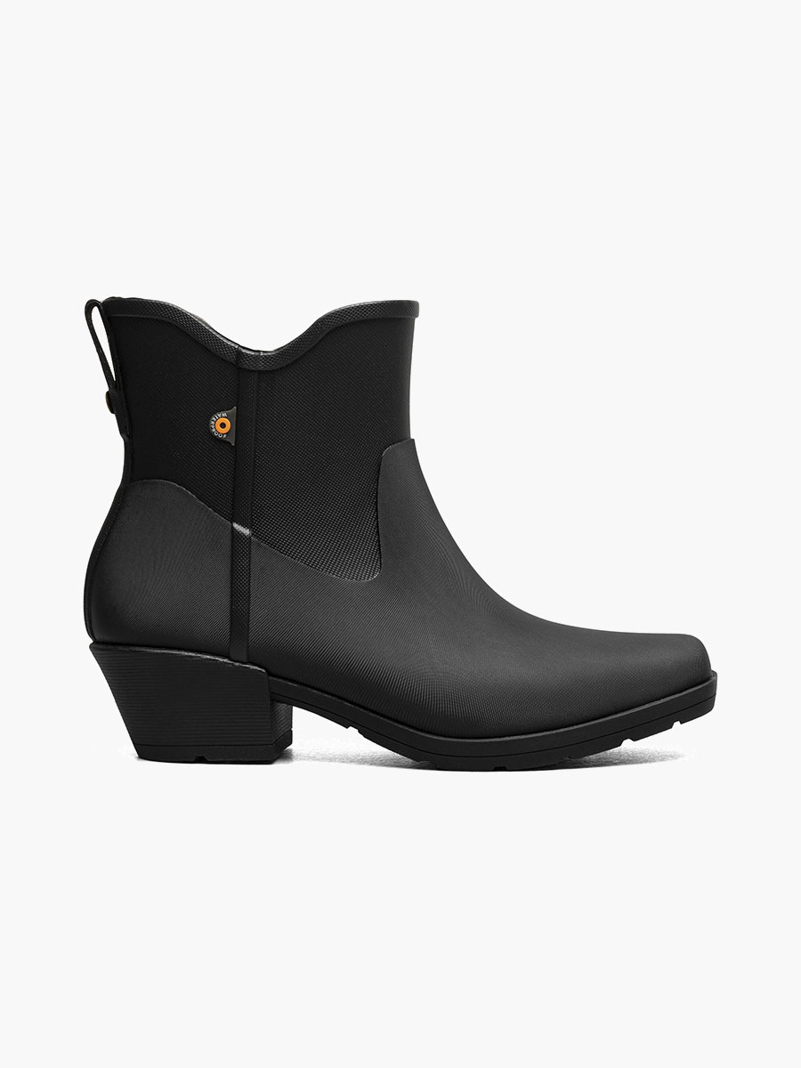 jolene ankle dame regnstøvler svart