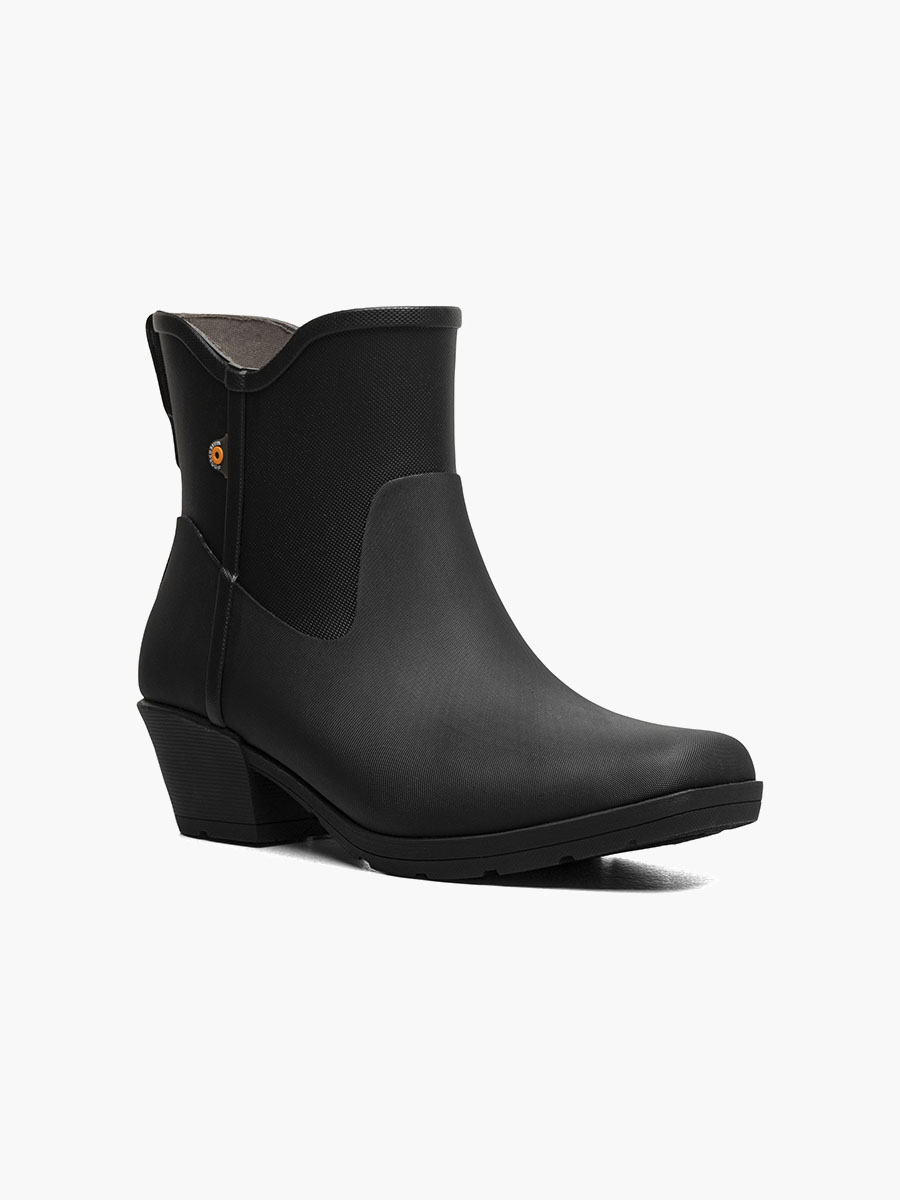 jolene ankle dame regnstøvler svart